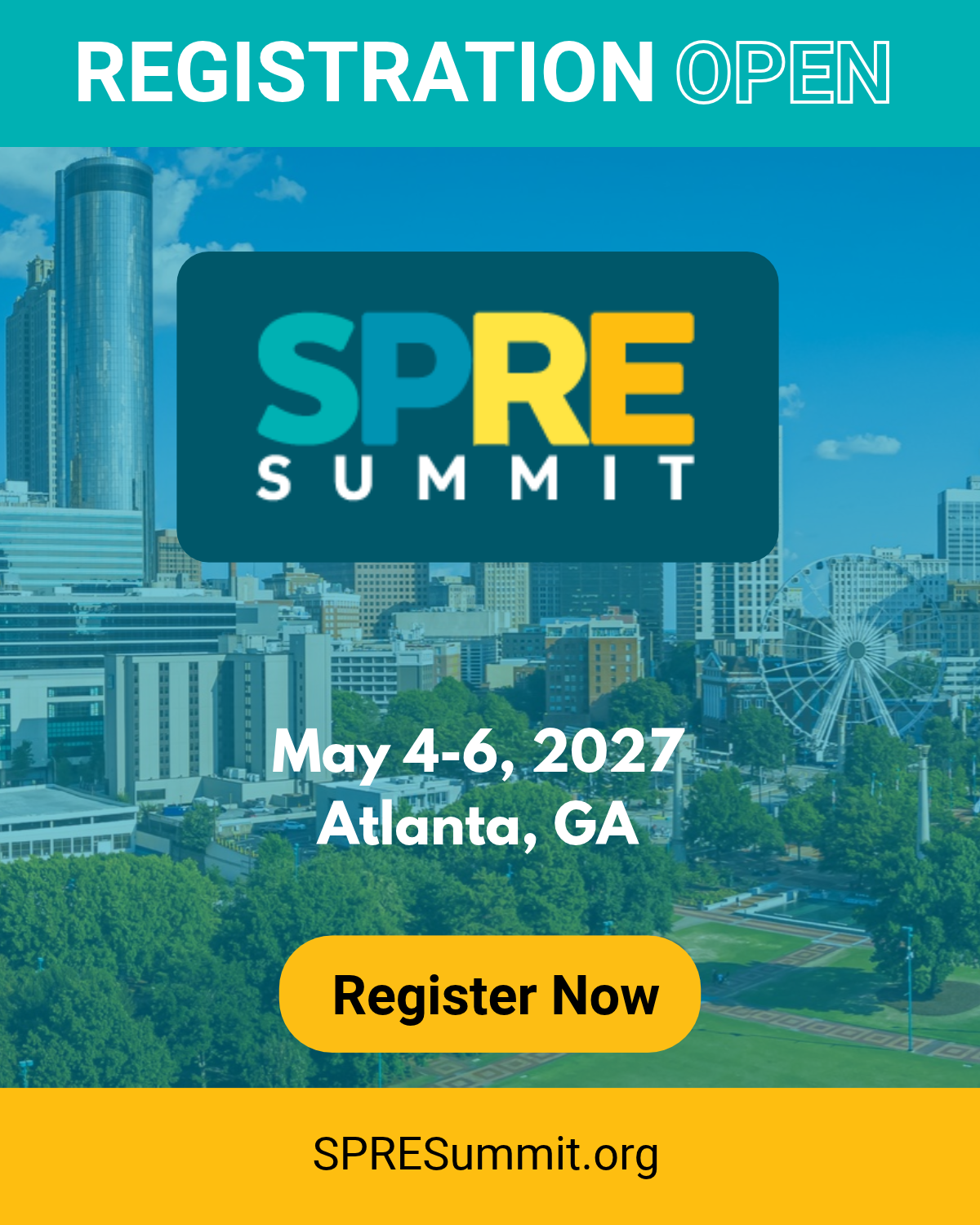 SPRE 2027 Registration Open